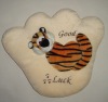plush animal shaped cushion