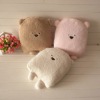 plush bear cushion toy