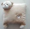 plush cushion ,stuffed pillow with toy bear