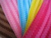 plush fabric with stripe