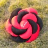 plush flower cushion