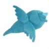 plush flying blue bird for gift toy