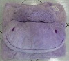 plush hippo blanket