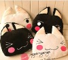 plush interesting cat cushion