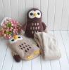 plush owl blanket