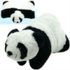 plush panda pillow