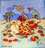 plush sofe cartoon baby blanket