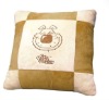 plush square cushion pillow