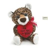 plush tiger toy with a heart in hand for valentines gift