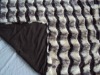 plush zebra minky  blanket