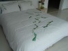 poly cotton embroidery butterfly duvet cover set