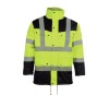 poly-cotton interwoven fluorescent fabric