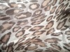 poly lepoard skins patterns printed chiffon fabric