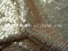 poly mesh ground 3mm gold beads embroidery