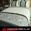 polycotton embroidery patchwork duvet set