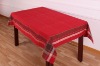 polycotton yarn-dyed tablecloth