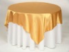 polyester Table cloth table cover TBC001 for banquet halls wedding party conference/ home