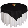 polyester Table clothes, round table cloth, overlay