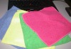 polyester and polyamid microfiber face cloth / square washing towel
