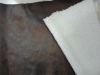 polyester bronzing suede fabric