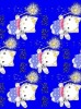 polyester cartoon printed fabric cloth for kids(Hello Kitty)