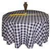 polyester checked table clothes