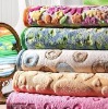 polyester coral fleece  fabric for blanket and home textile