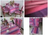 polyester/cotton Yarn dyed table cloth / chair cover Home Textile