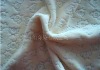 polyester cotton burnout velvet fabric