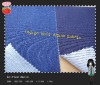 polyester cotton lycra denim!indigo DTY knitted denim ,denim supplier