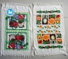 polyester /cotton pigment printed tea towel