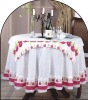polyester cotton printed table cloth