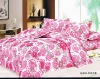 polyester/cotton reactive printed bedding set