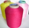 polyester covered spandex yarn