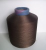 polyester covered spandex yarn