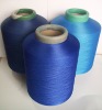 polyester covered spandex yarn