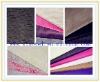 polyester crushed velvet/velboa upholstery fabric