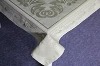 polyester damask table cloth 100% polyester table cloth