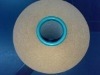 polyester dope dyed DTY semi dull with slight intermingled yarn