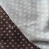 polyester dot print polar fleece