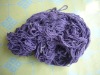 polyester double sided plush fancy yarn