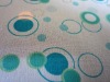 polyester embossed and printed chiffon fabric