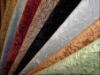 polyester embossed suede fabric for sofa and uphostery