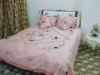 polyester embroidery bedspread set