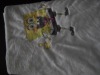polyester  embroidery fabric/  plush fabric