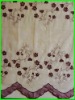 polyester embroidery living room curtain