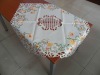 polyester fabric tablecloth handmade table cloth