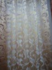 polyester fashion burnout window sheer curtain fabric gauze