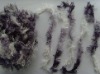 polyester feather Space dyed  yarn