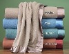 polyester fleece blanket/Satin-Trimmed Fleece Blanket